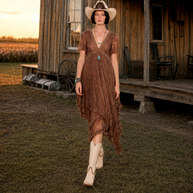 Romantic Tiered Lace Dress