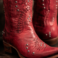 Lane Boots, Cossette, Smoldering Ruby