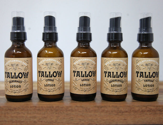 Tallow Lotion, 2 oz Bergamot