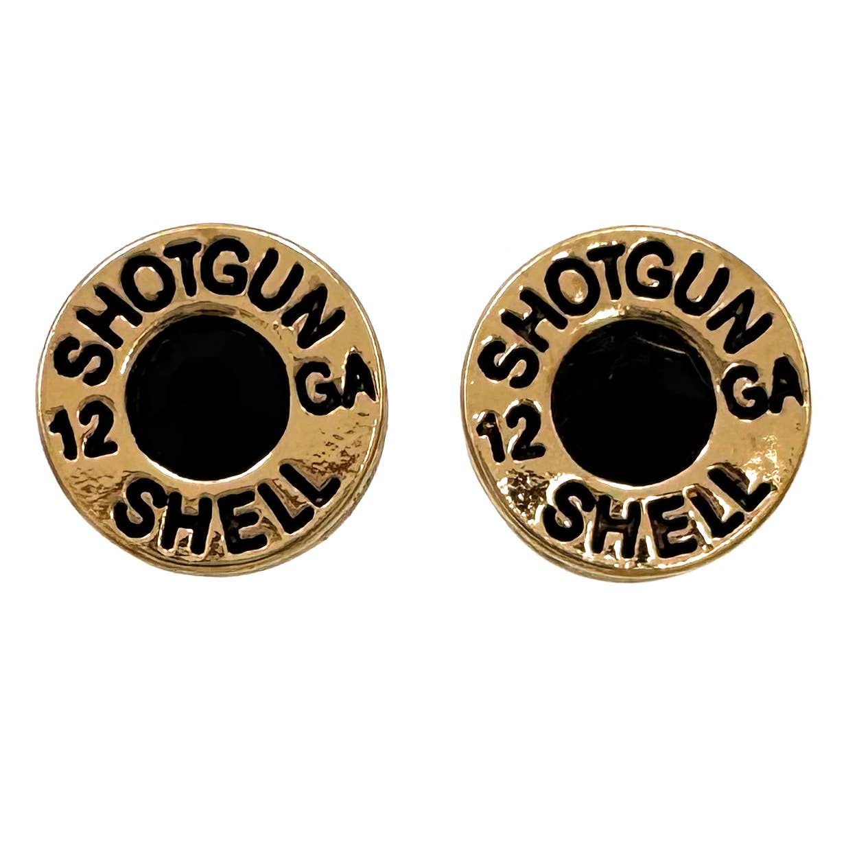 Bullet Shell Rhinestone Western Earring