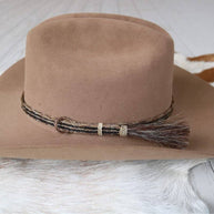 Horsehair Braided Single Tassel Hat Band - Pacesetter