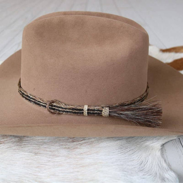 Horsehair Braided Single Tassel Hat Band - Pacesetter