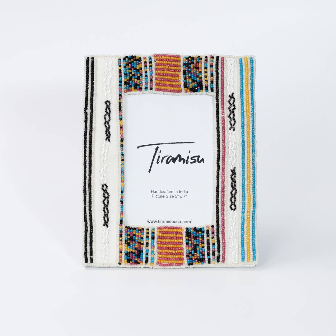 Beaded Harmony Picture Frame