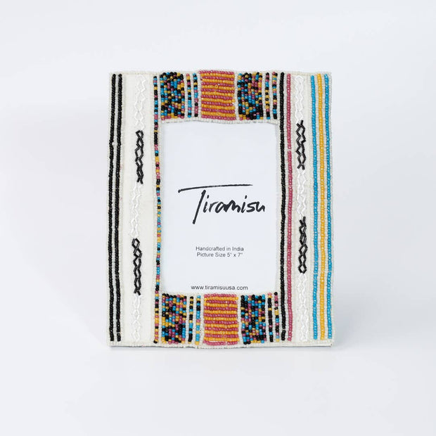 Beaded Harmony Picture Frame