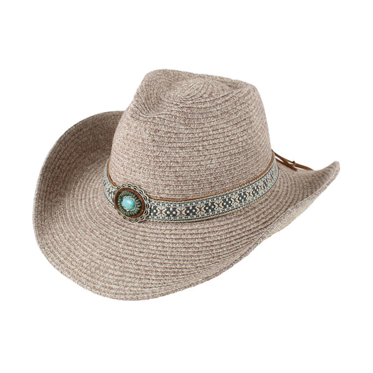 Cowboy Hat with Turquoise