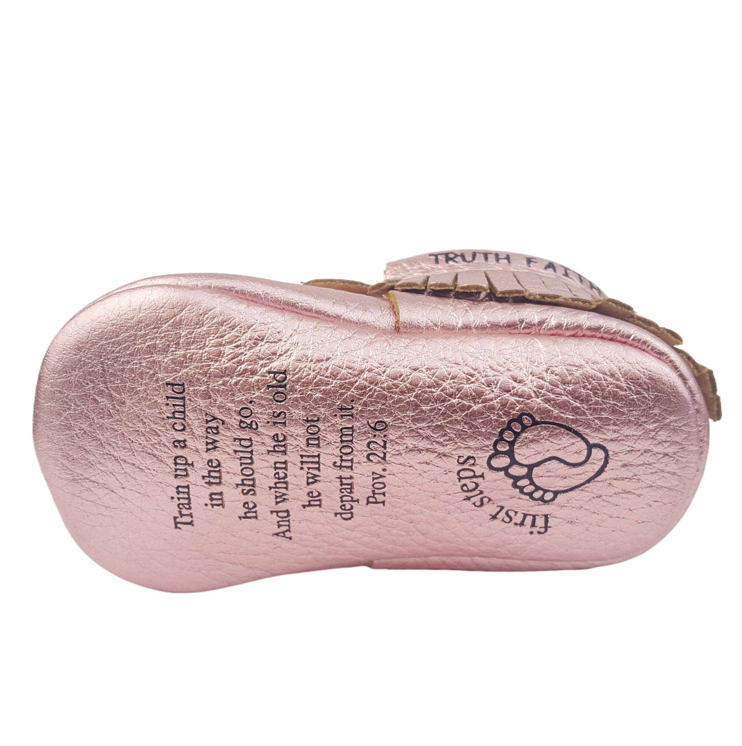 Sale: Bible Vere Soft Leather Baby Moccasins