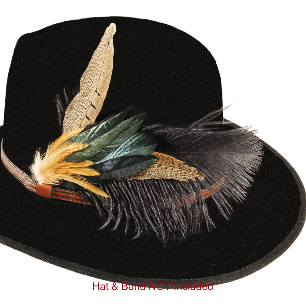 Multicolor Hat Feather Style - Yahara
