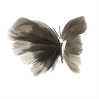 Feather Butterflies Hat Clip