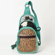Leather Western Sling Bag