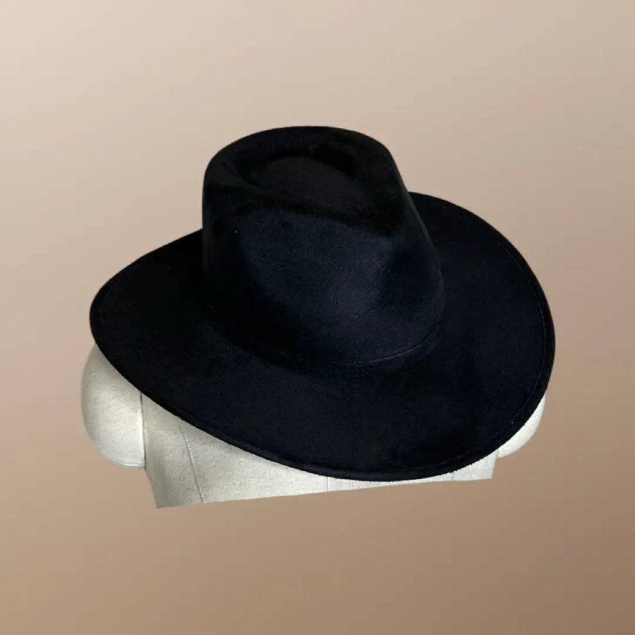 Faux Suede Billy Hat 