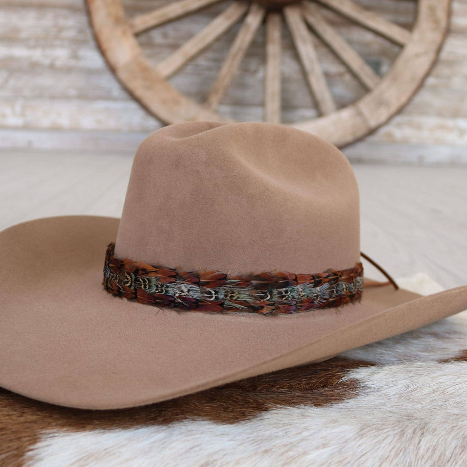 Brazos Feather Hat Band