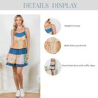 Babydoll Dress Denim Yoke