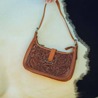 Loyal West Dannia Purse, Large, Saddle Brown