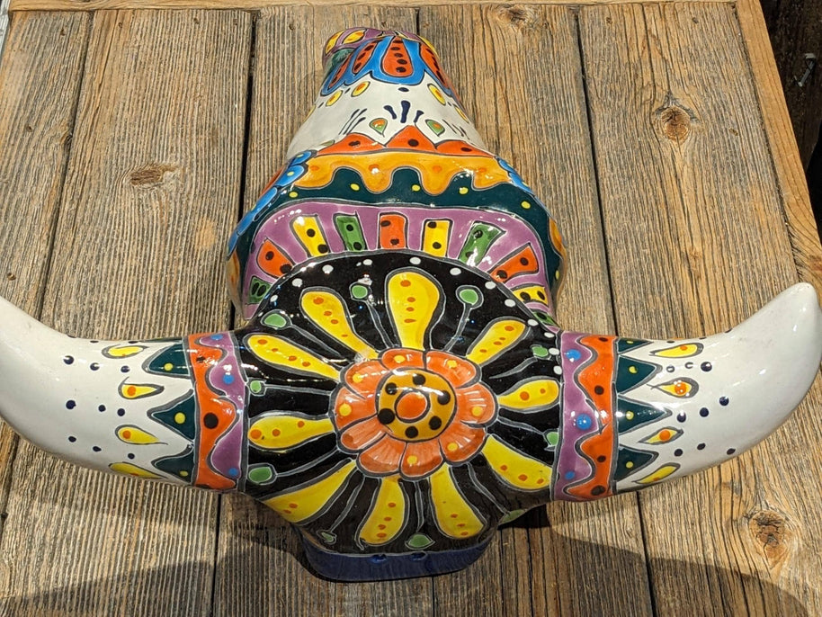 Talavera Cow Skull