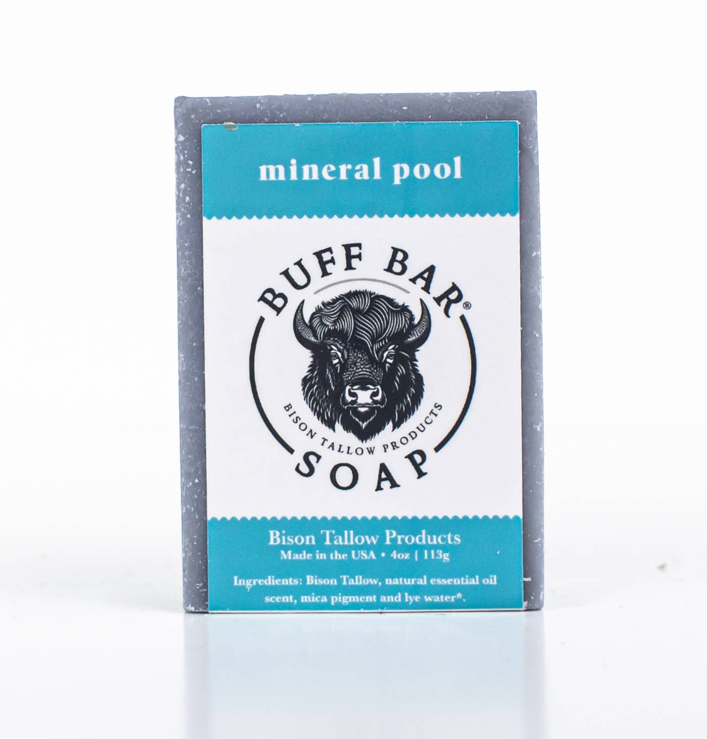 Mineral Pool Bison Tallow Soap Bar