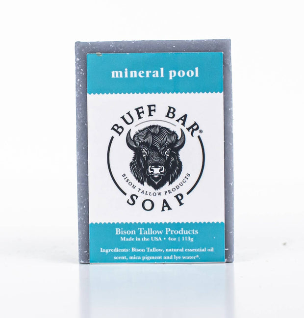 Mineral Pool Bison Tallow Soap Bar