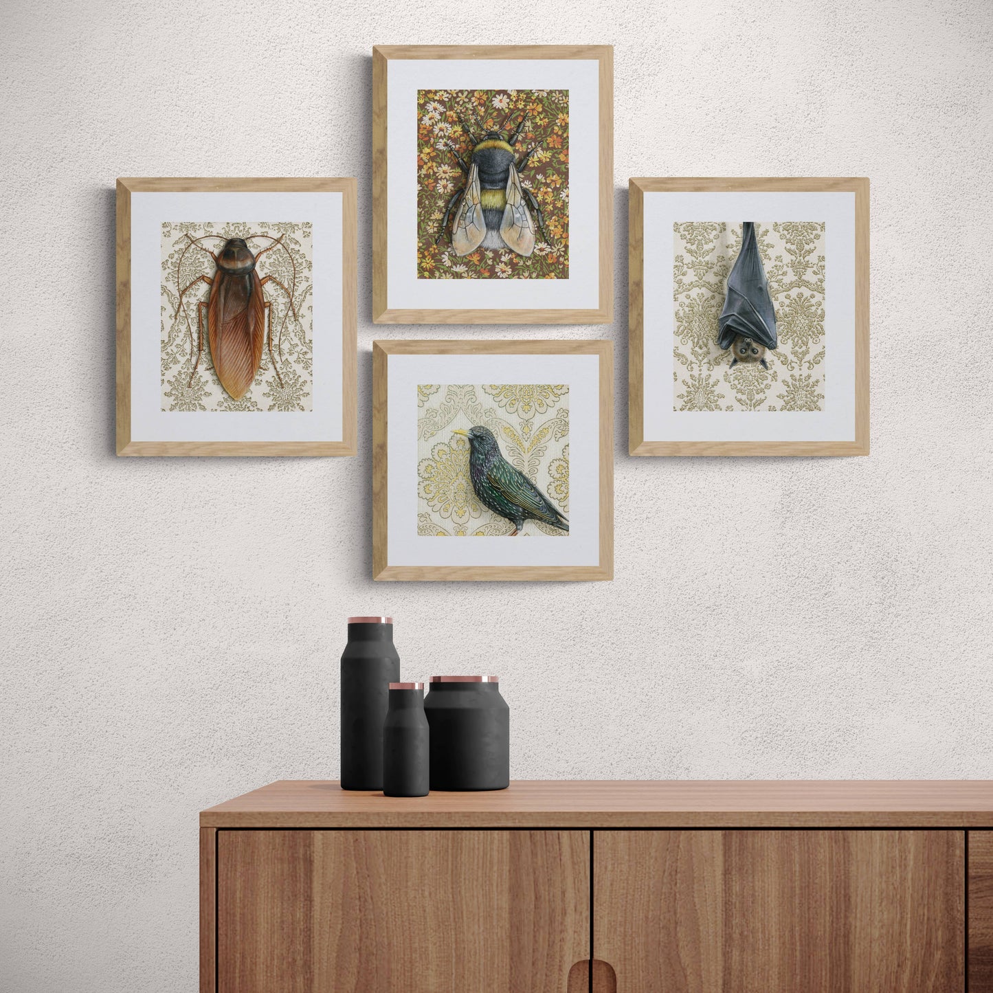 Bumblebee Brown Fine Art Print