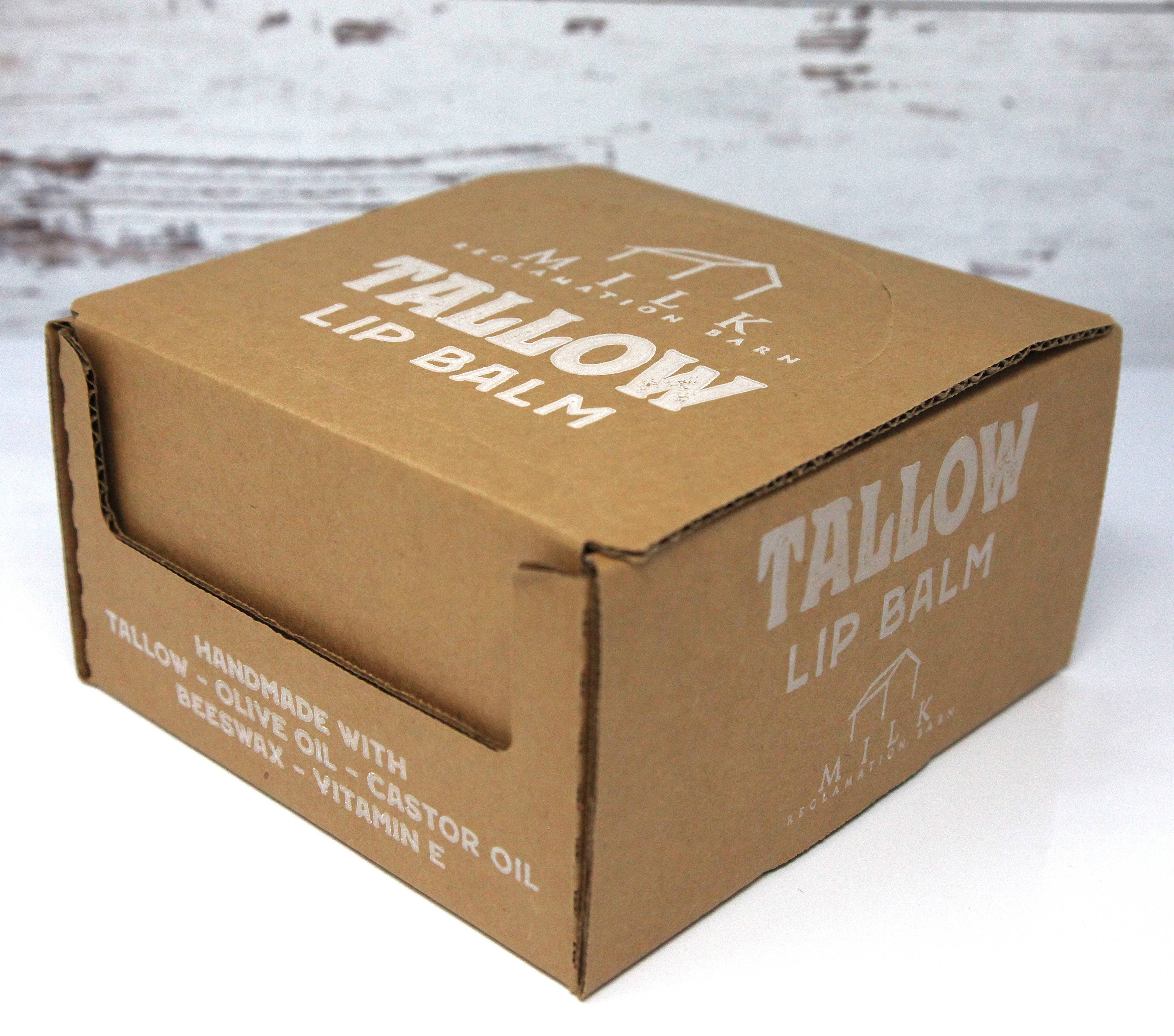 Tallow Lip Balm - .5 oz / 14g Twist-Up Tube