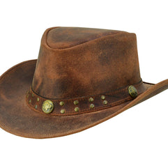 Arizona Leather Western Outback Hat