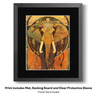 - Animal Kingdom Wall Art Prints in Art Nouveau Print