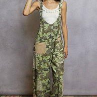 Vintage Washed Denim Overalls