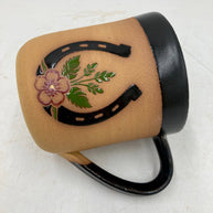 Horseshoe Wheel Thrown Mug