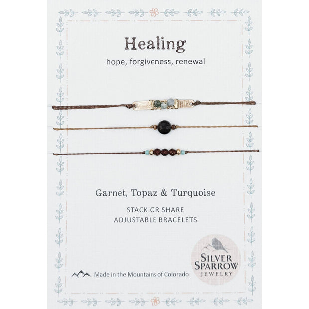 Healing Stackable Bracelet Trio