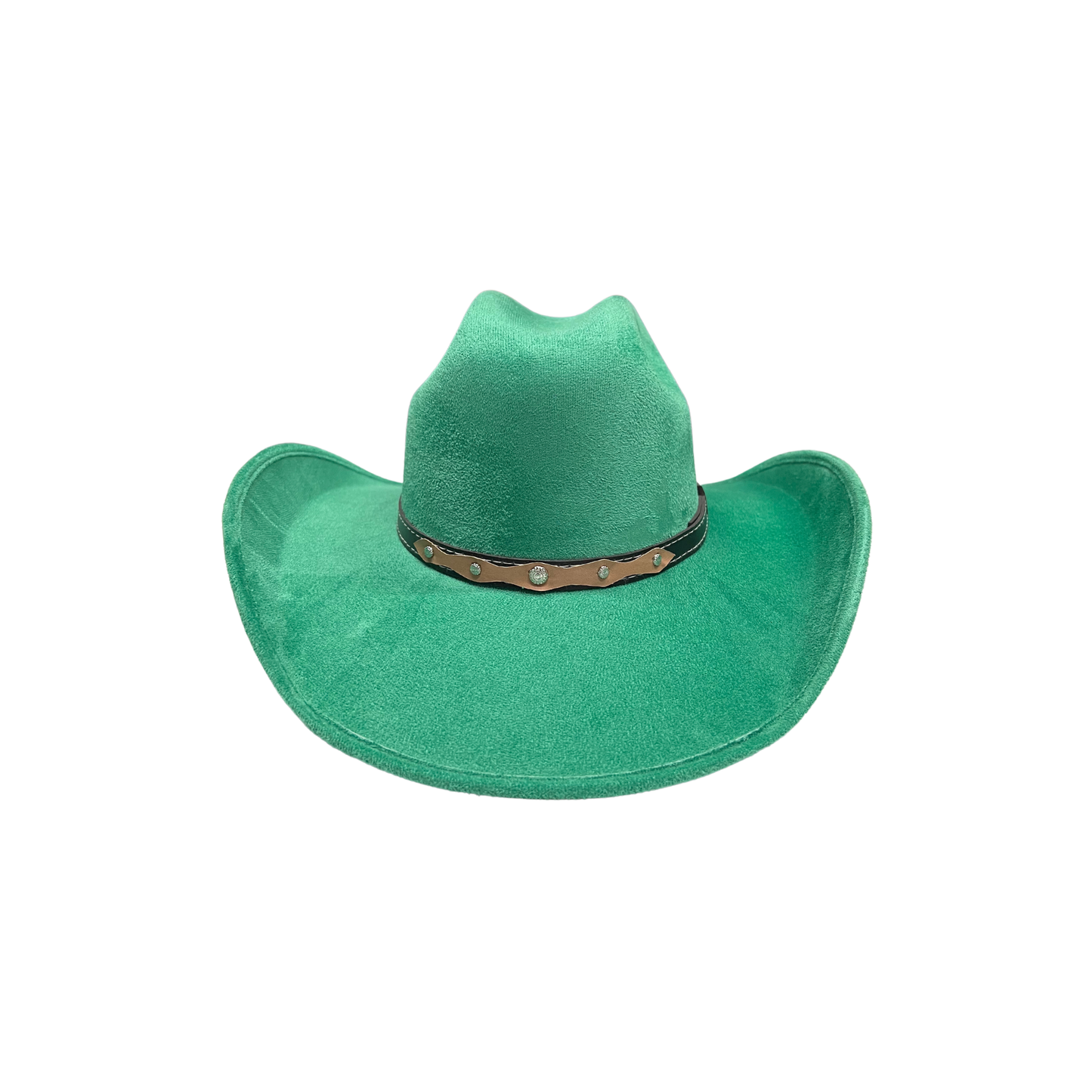 Unisex Vegan Suede Western Cowboy Hats