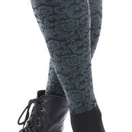 Dakota Floral Pattern Boot Socks