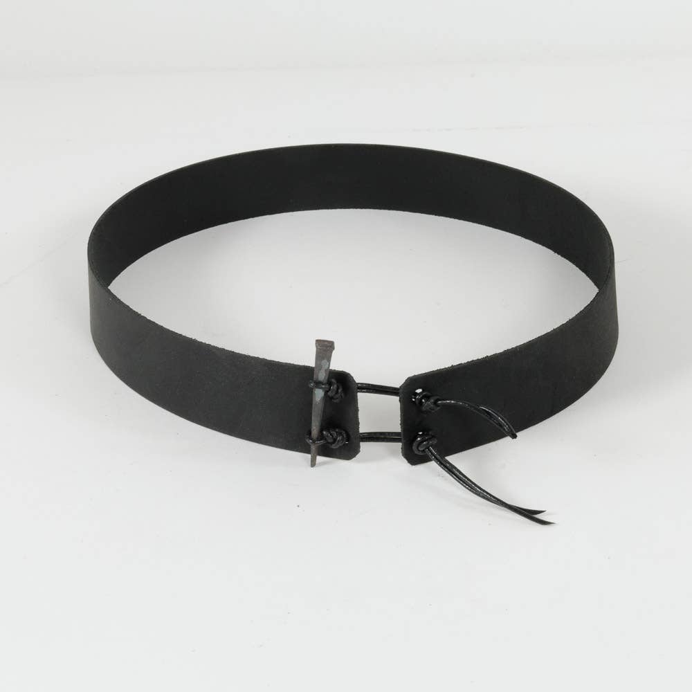 Genuine Leather Hat Band - Style Rawhide