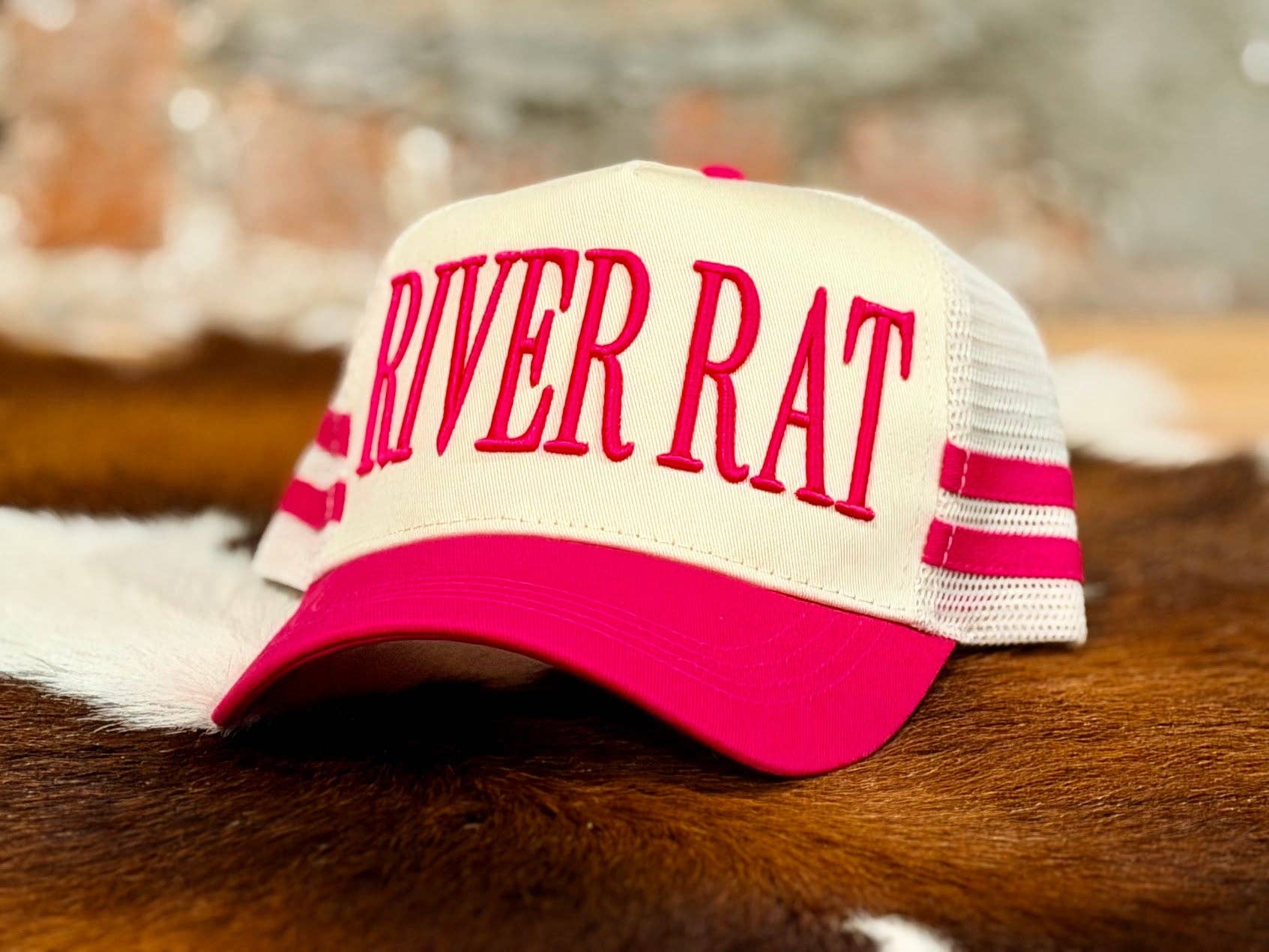 River Rat, Puff Embroidery