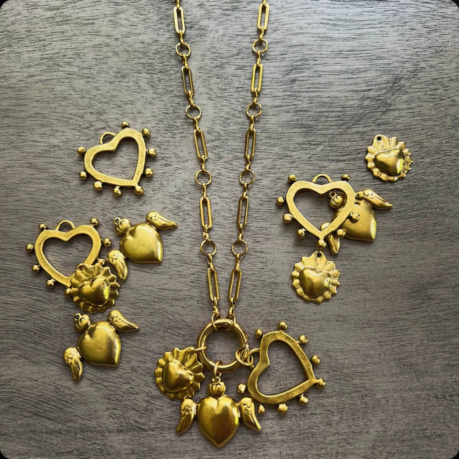 Handmade Milagros Necklace