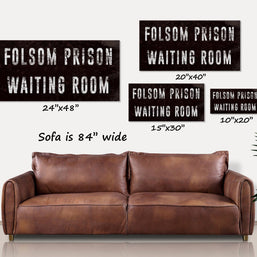 Johnny Cash Folsom Prison Canvas