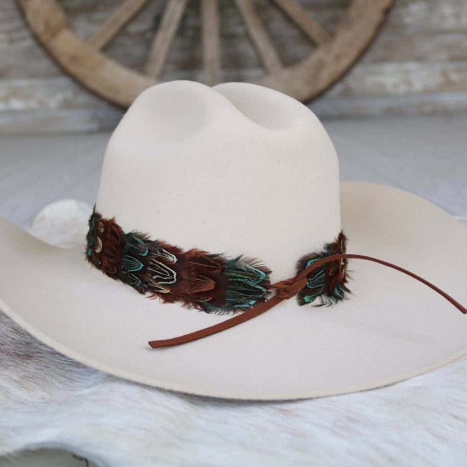 Canyon Feather Hat Band