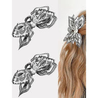 Boho Bandana Hair Claw Clips