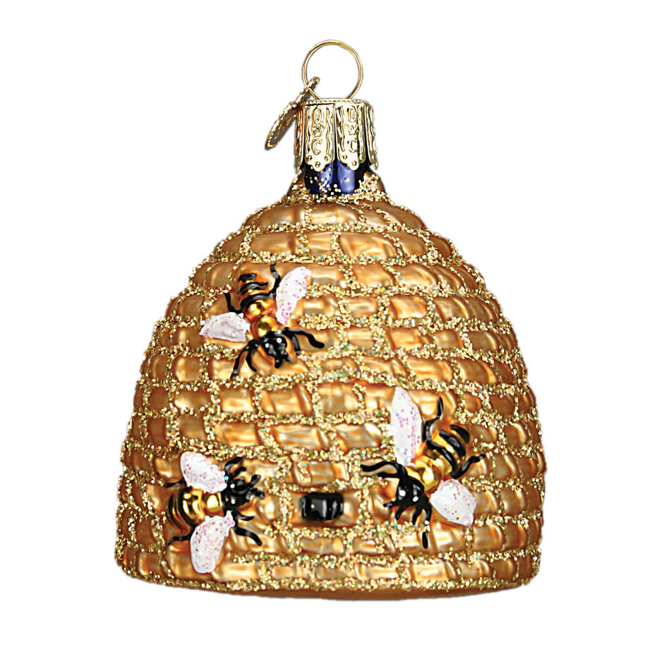Bee Skep Ornament