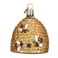 Bee Skep Ornament