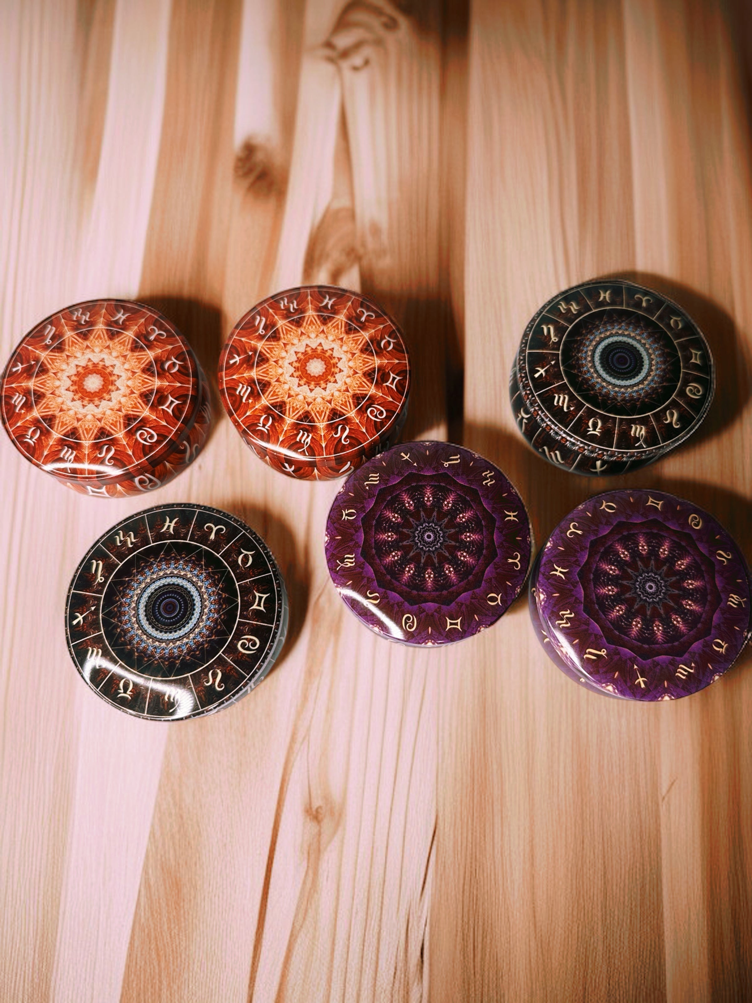 Small Tin Candles - Great for next to bath or small spaces!