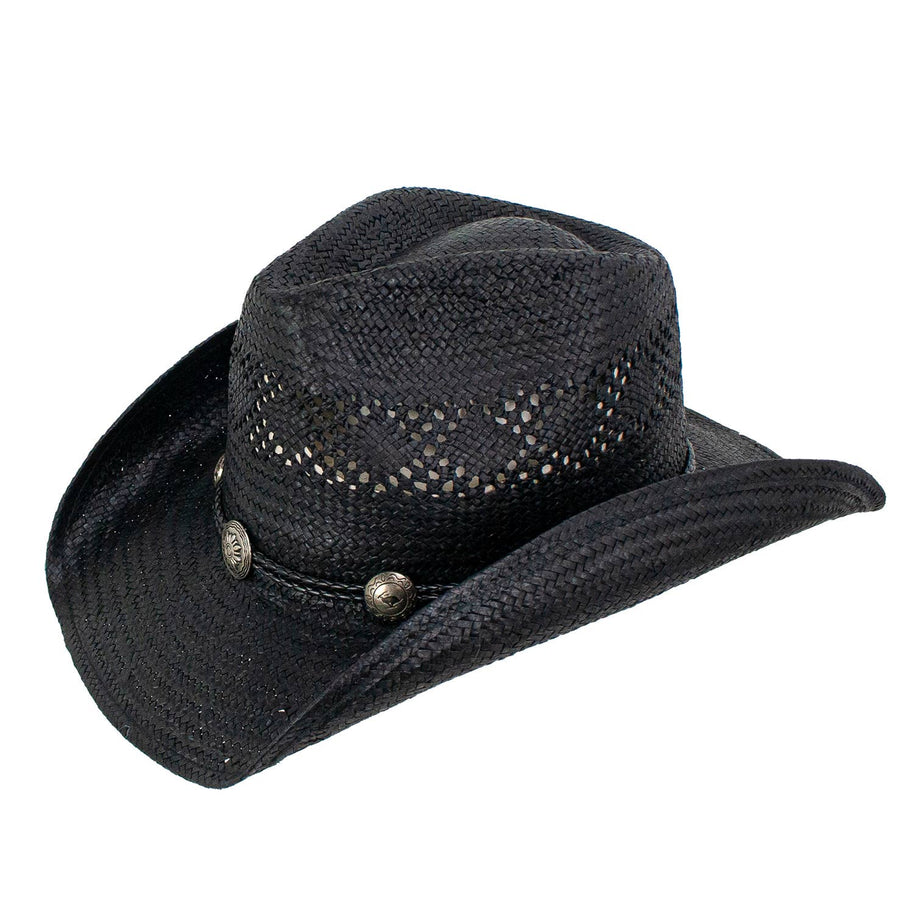 Rory Straw Western Drifter Cowboy Hat