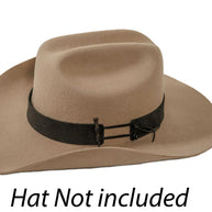 Genuine Leather Hat Band - Style Rawhide