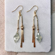 Diamond and Tine Earring