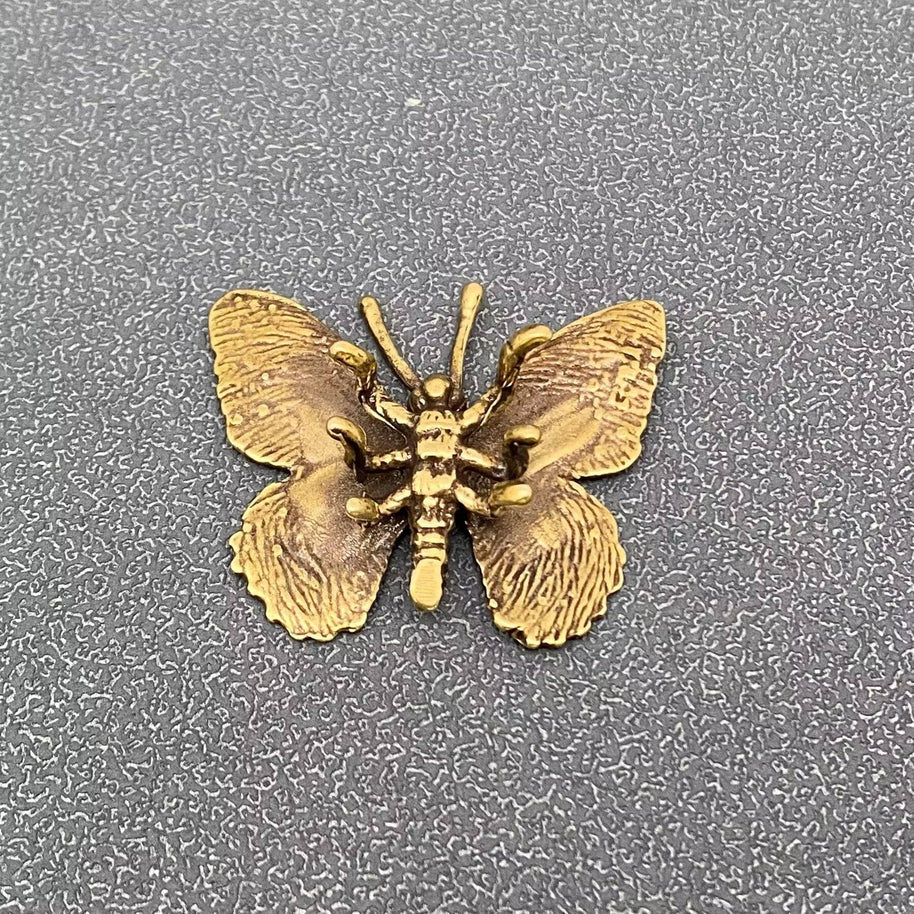 Butterfly Brass Figurine