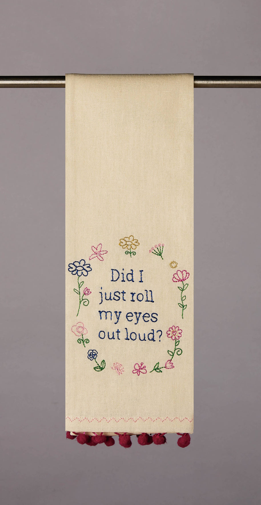 Roll Eyes Kitchen Towel
