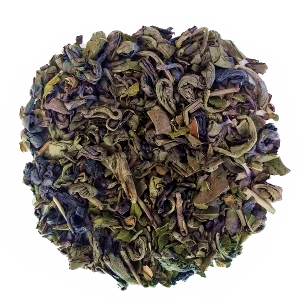 Badass Mofo: minty green loose leaf tea blend