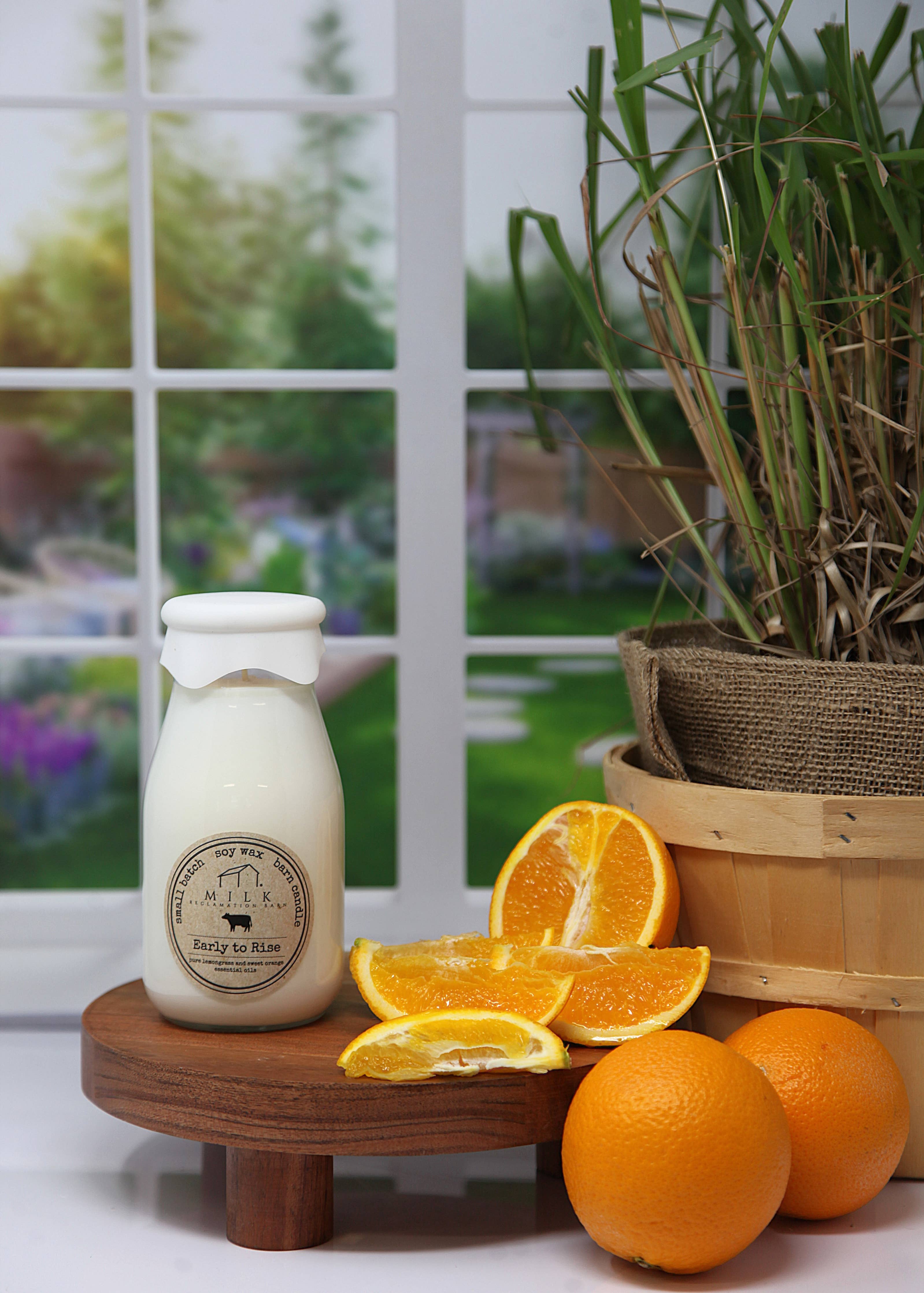 Milk Bottle Candle 13 oz