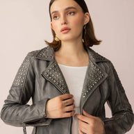Shadow Storm Leather Jacket