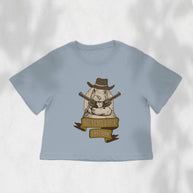 Bunny Cowgirl Boxy Crop Top