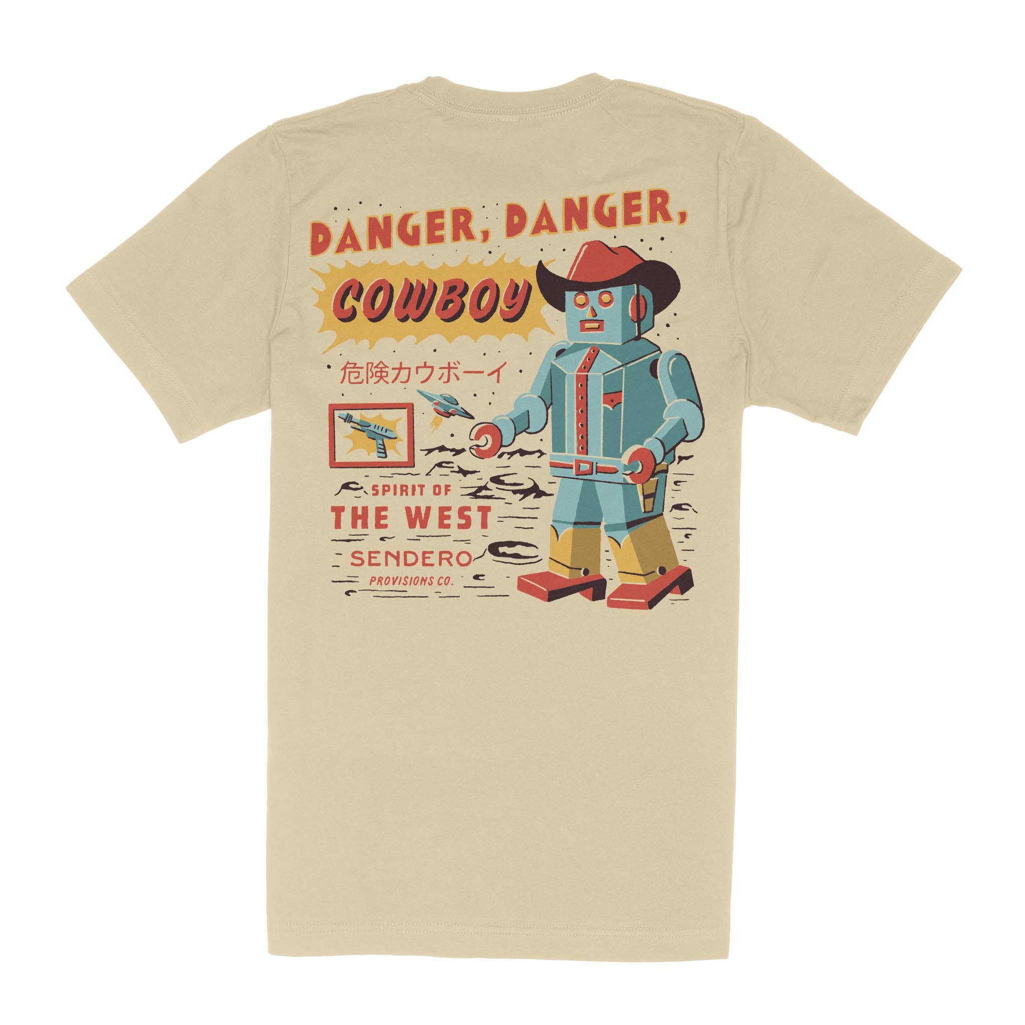 Sendero Danger Cowboy T-Shirt