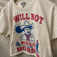 Hold My Horses Cropped T-Shirt