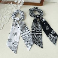 Bandana Ribbon Scrunchie